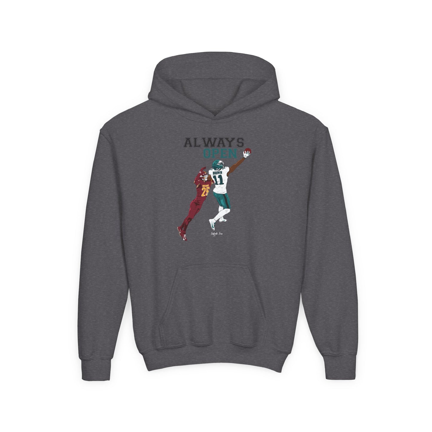 "Always Open" A.J. Brown Inspired Youth Hoodie