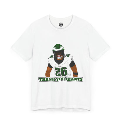 "Thank You Giants" Unisex Jersey T-Shirt